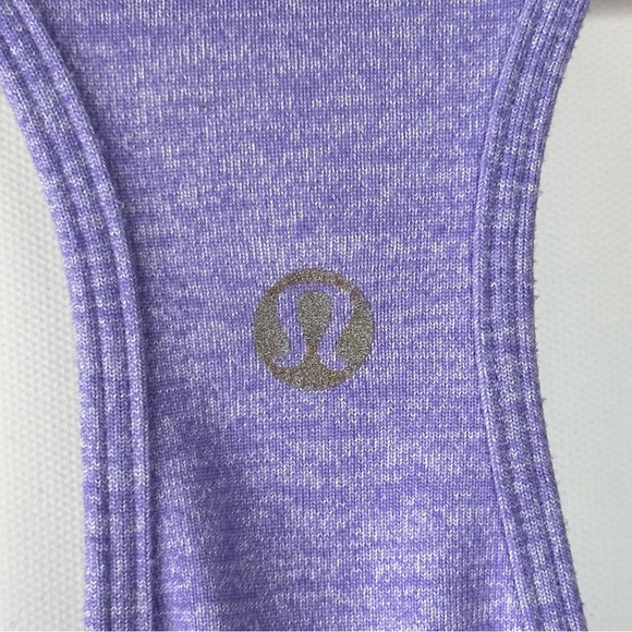 Lululemon Cool Racerback Tank Size 2 Lightweight Yoga Training Lavender Purple - Picture 5 of 5
